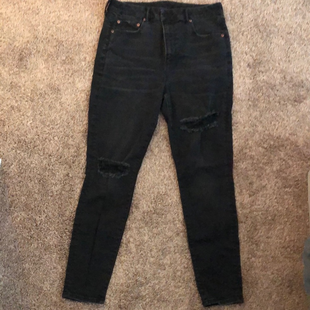 American Eagle high waisted jeans